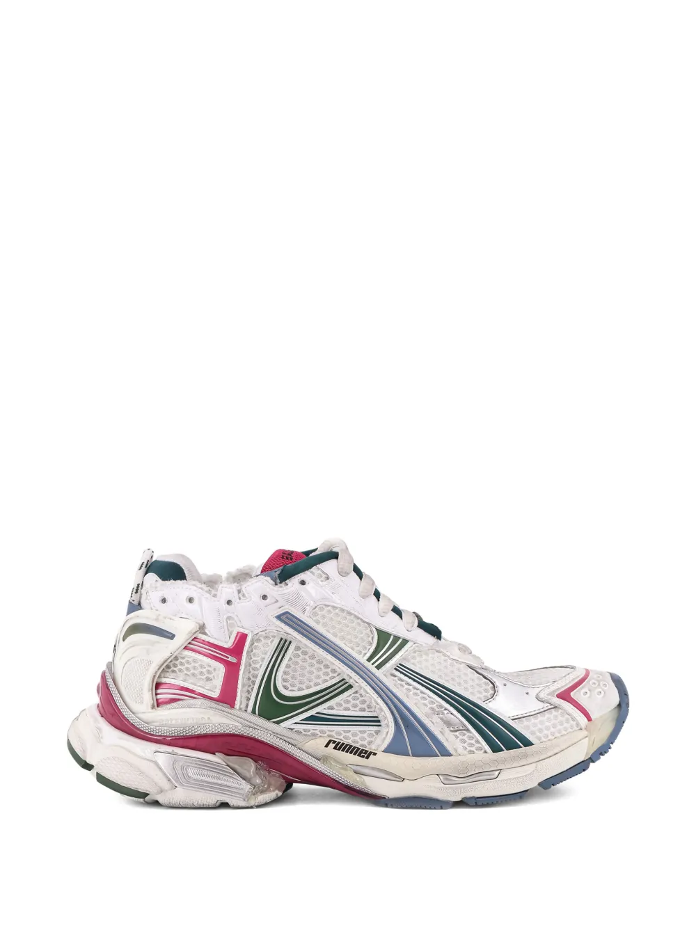 Balenciaga logo-detail sneakers - Bianco