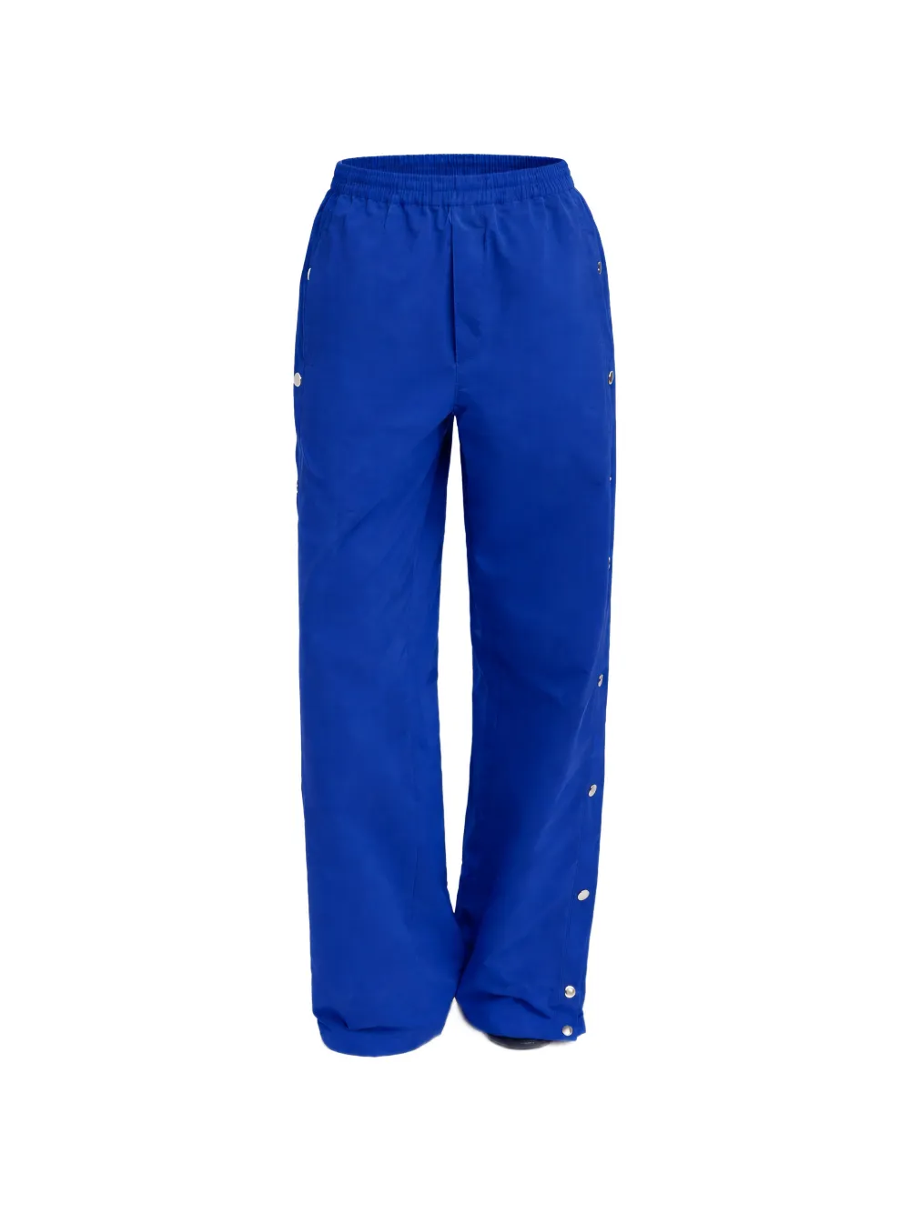 Tibi snap-details track pants - Blu