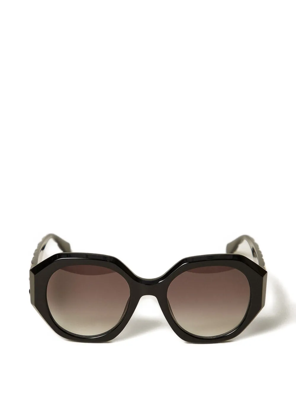 TWINSET geometric-frame sunglasses - Nero