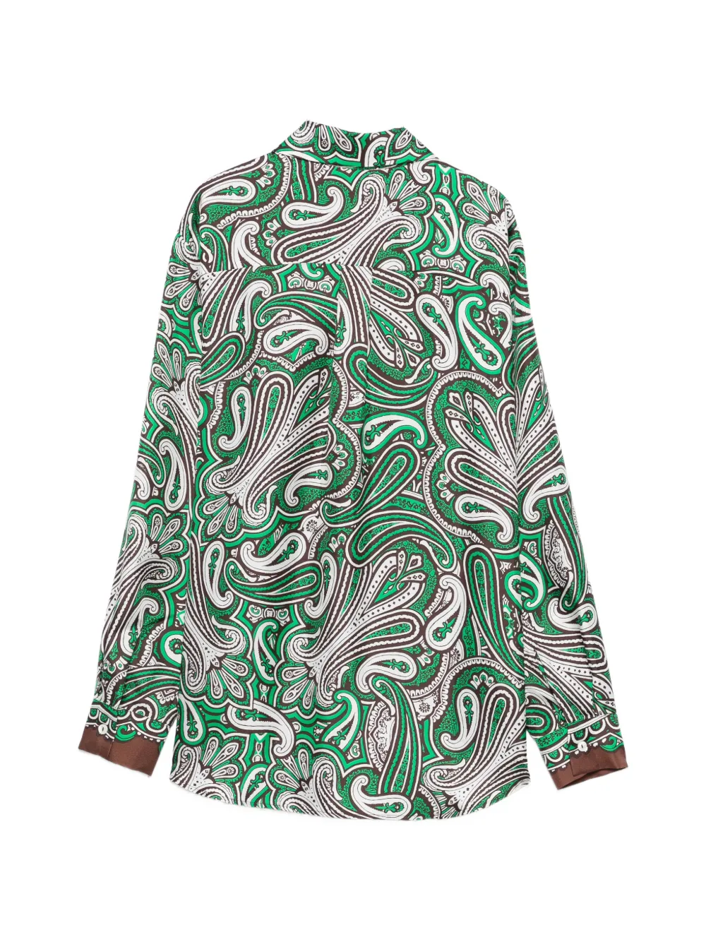  P.a.r.o.s.h. Skindy Paisley-pattern Shirt - Green 