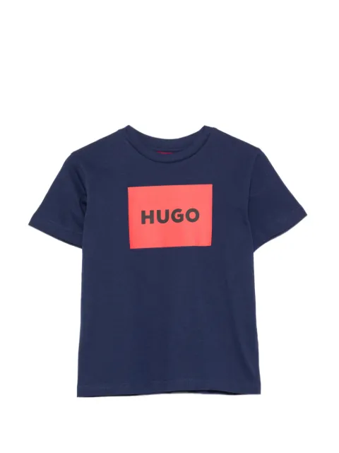 HUGO KIDS playera con logo estampado