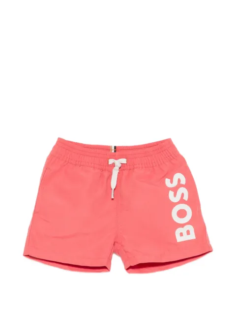 BOSS drawstring swim shorts