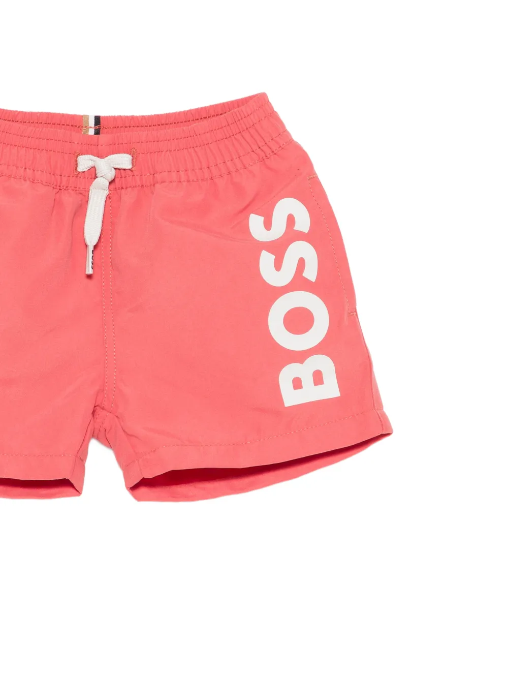  Boss Kidswear Drawstring Swim Shorts - Red 