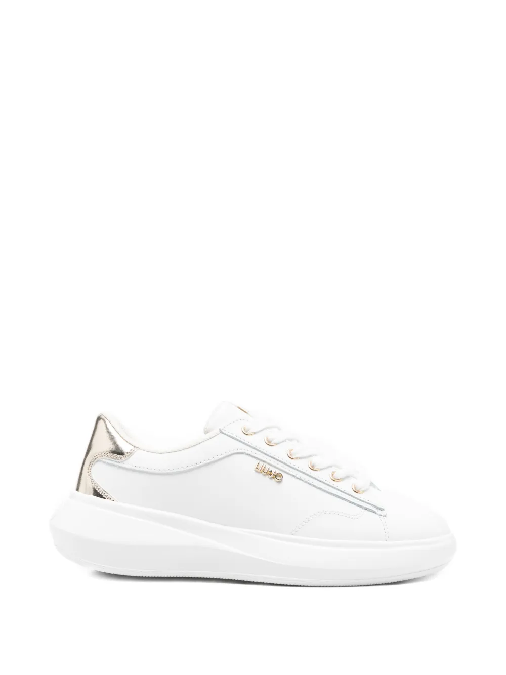 LIU JO logo-detail sneakers - Bianco