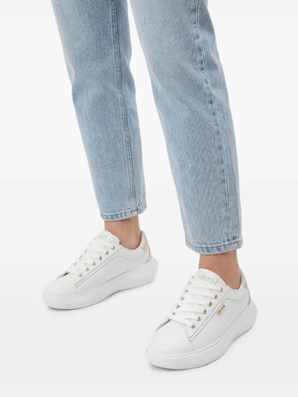 LIU JO Sneakers met logo Wit