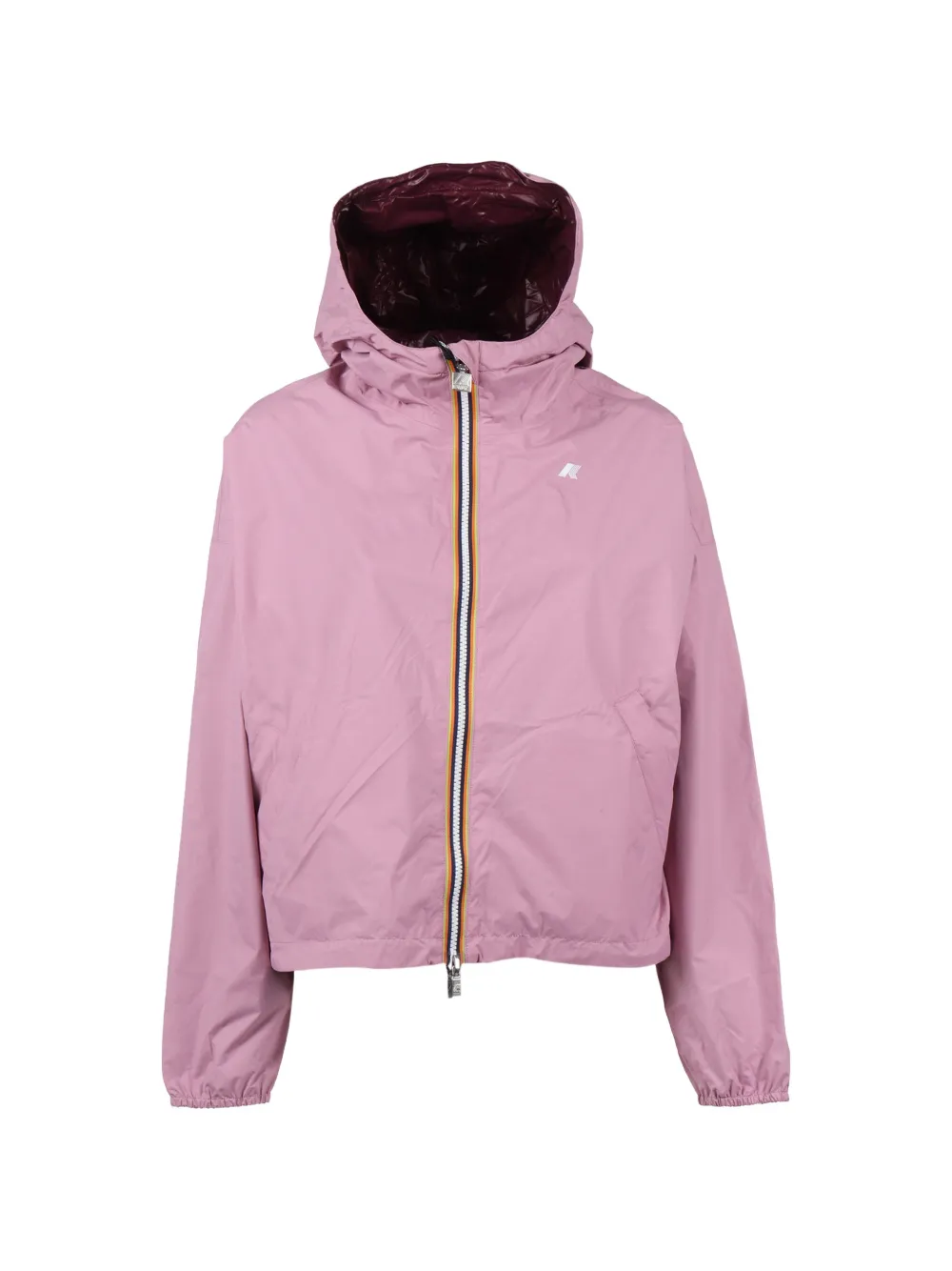 K-Way Laurette double hooded jacket - Rosa