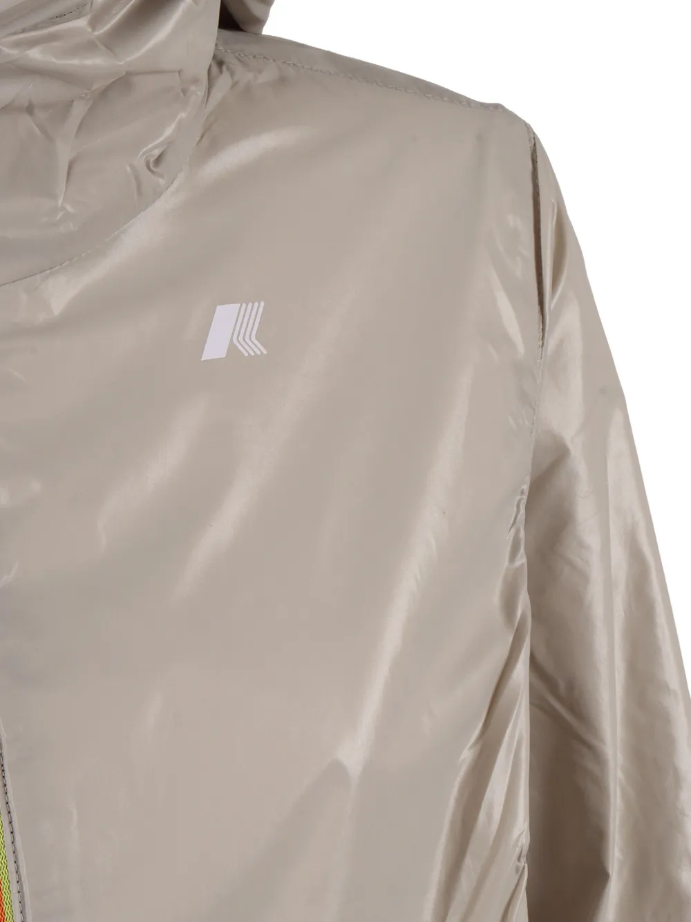 K-Way Jack met capuchon en rits Zwart