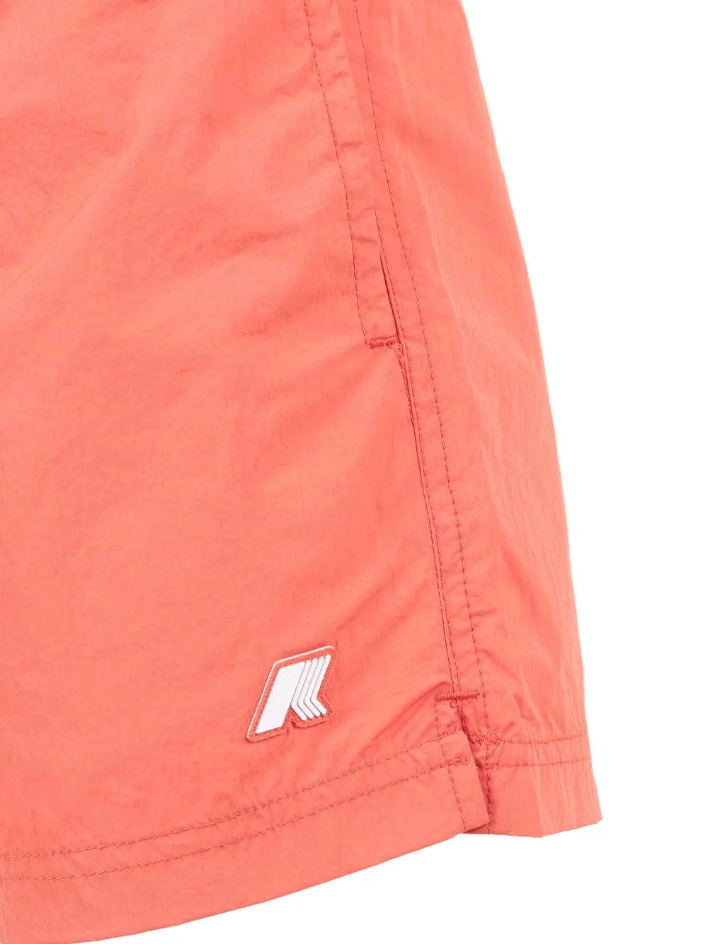  K-way Logo Beach Shorts - Orange 