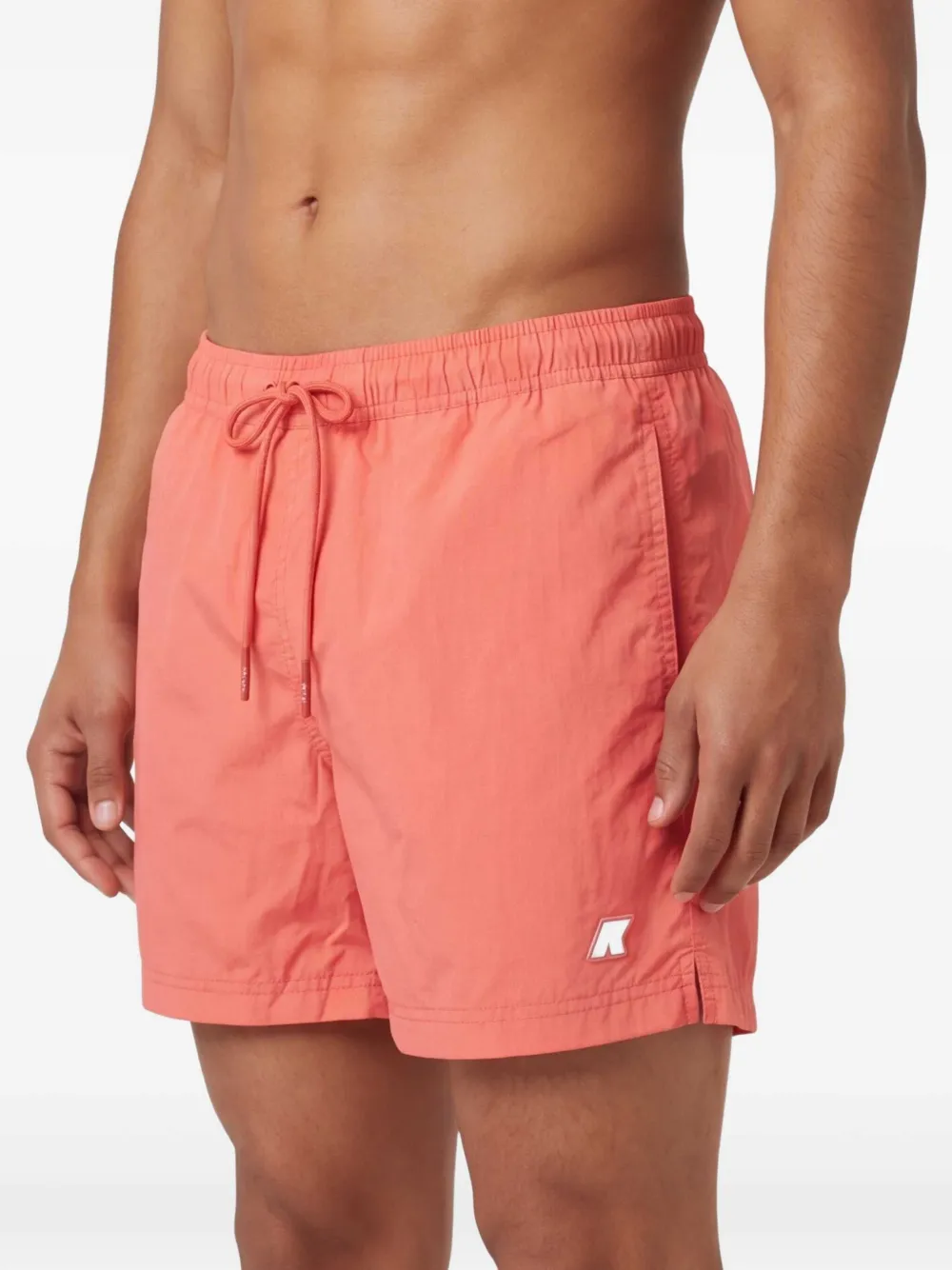 K-Way Strandshorts met logo Oranje