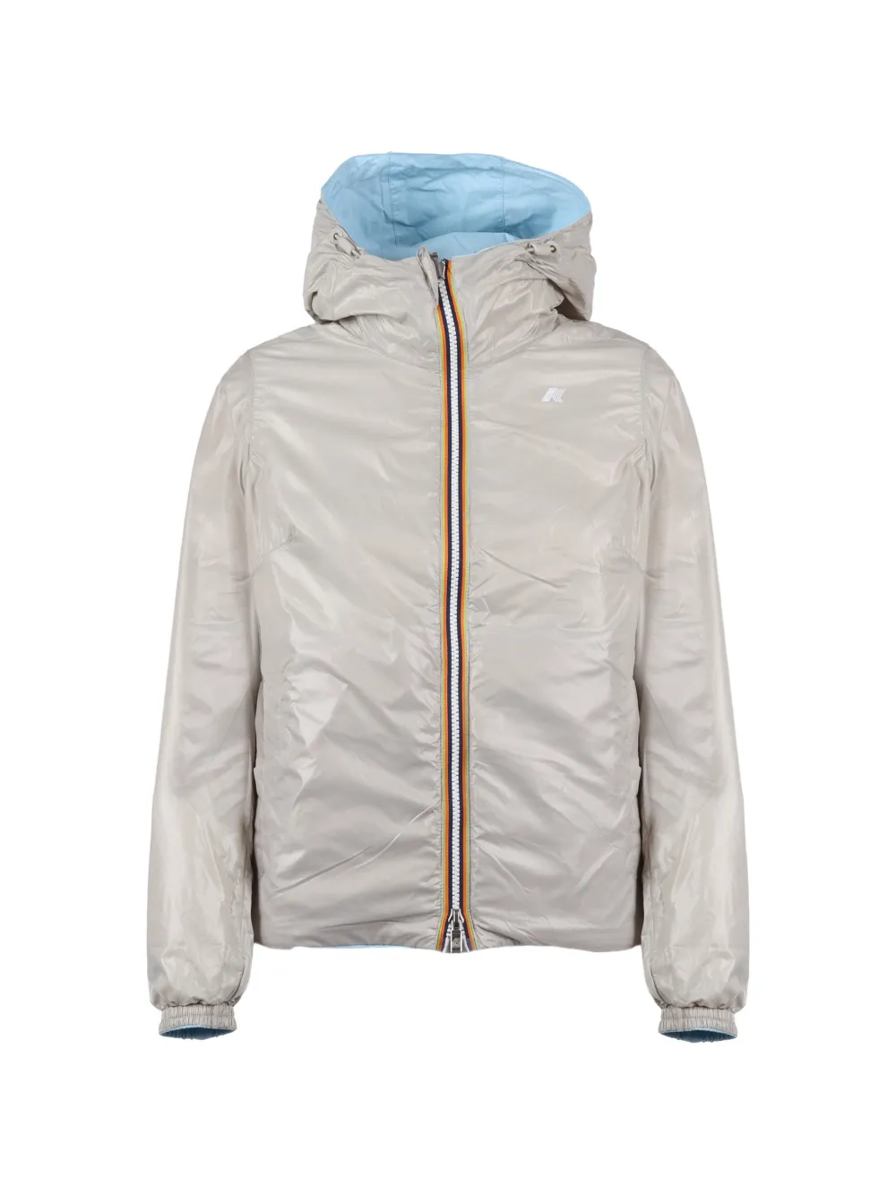  K-way Colourblock Hooded Jacket - Blue 