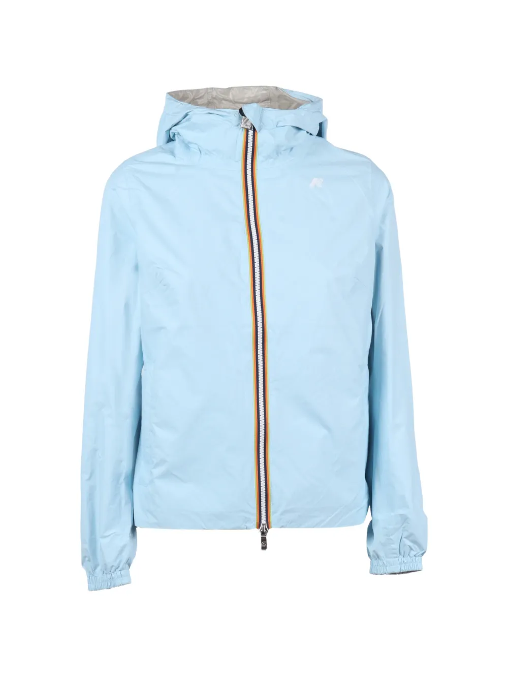 K-Way colourblock hooded jacket - Blu