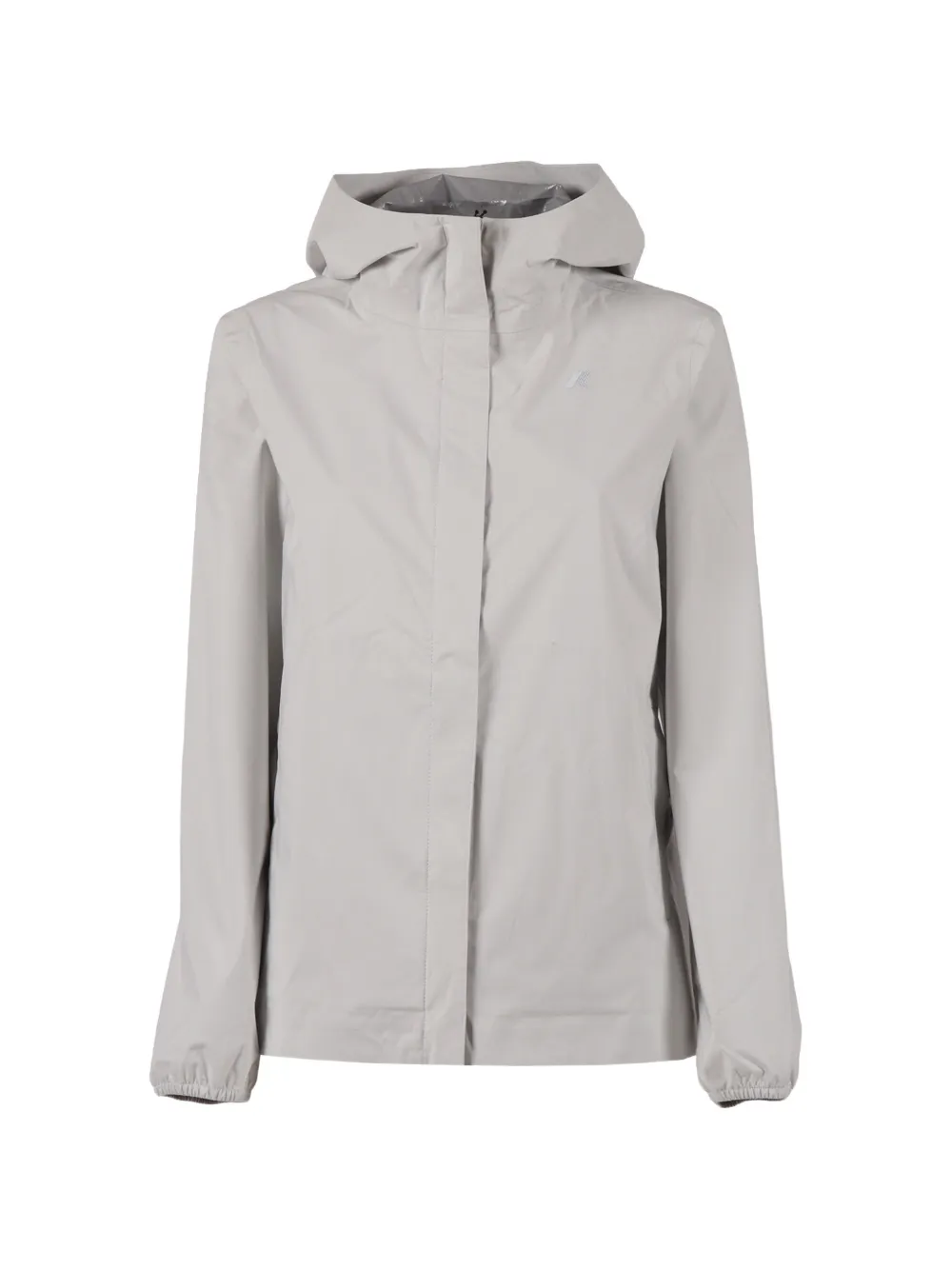 K-Way stretch hooded jacket - Grigio