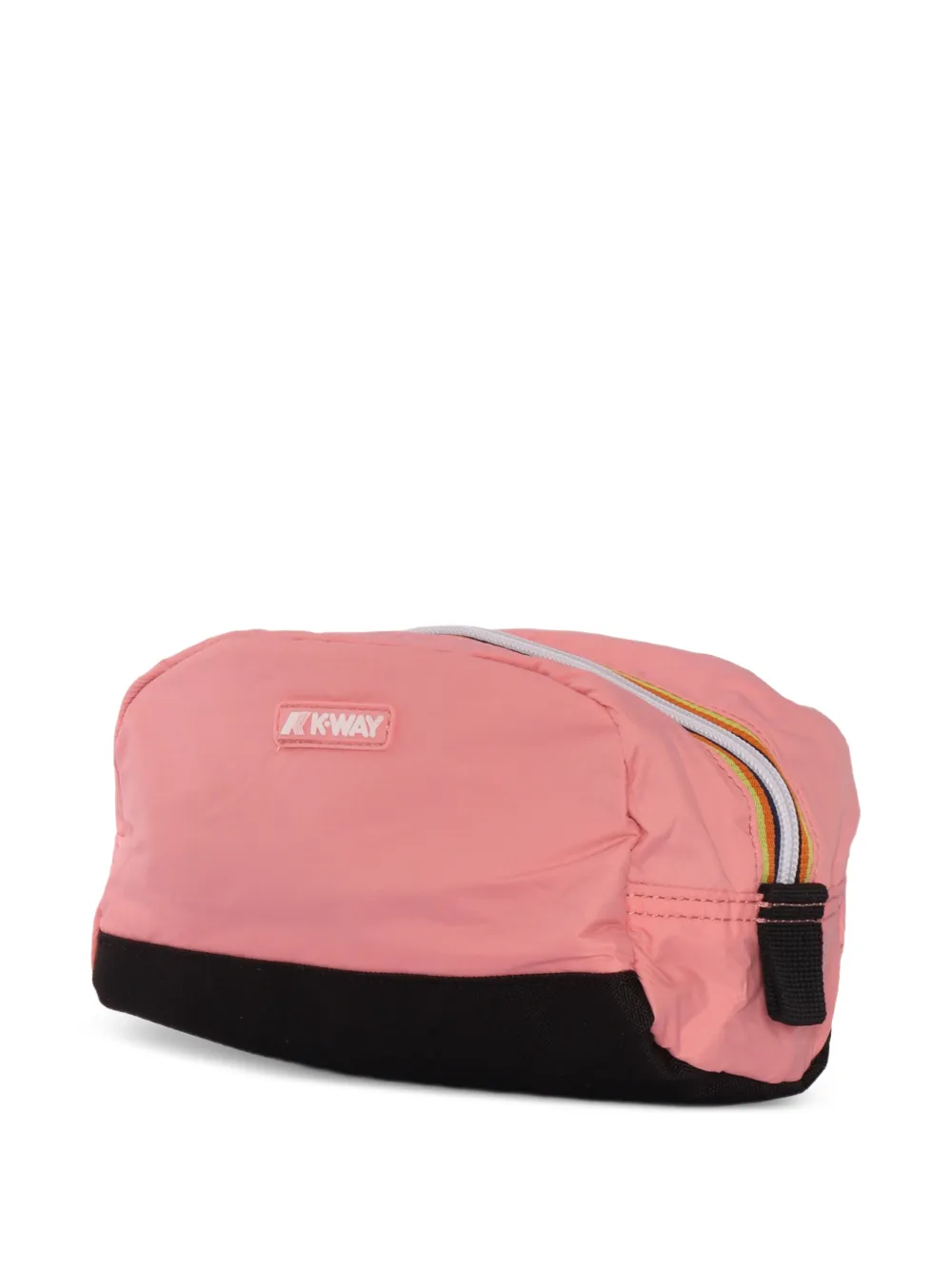 K-Way Blair toilettas met logodetail Roze