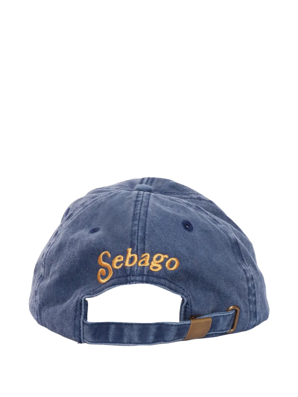  Sebago Conor College Logo-appliqué Cap - Blue 
