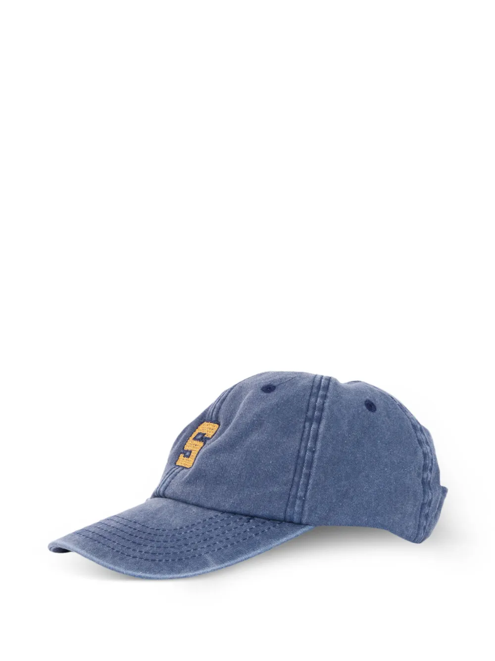  Sebago Conor College Logo-appliqué Cap - Blue 