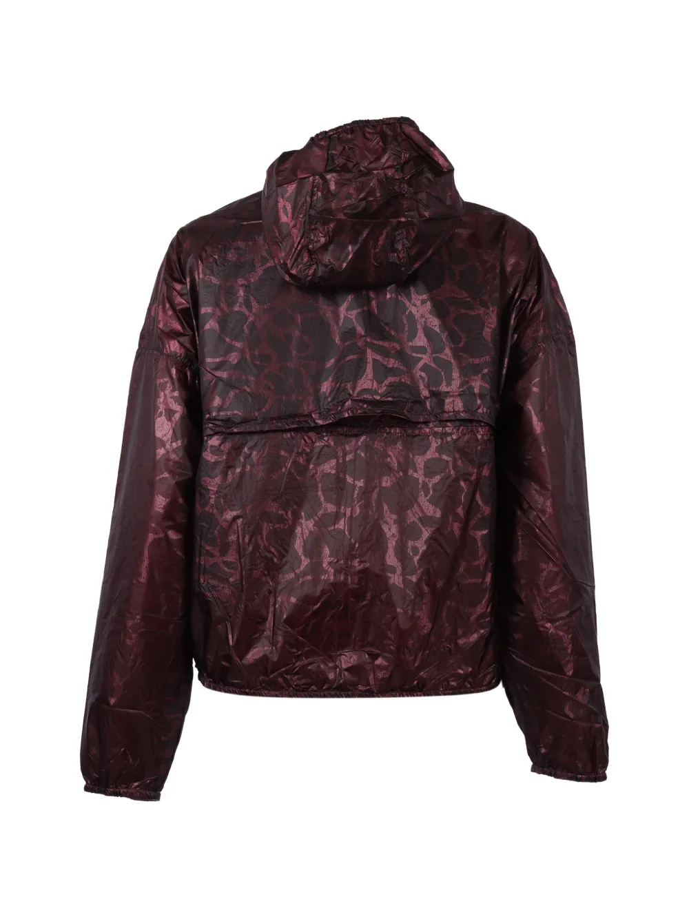  K-way Lightweight Hooded Jacket - Red 