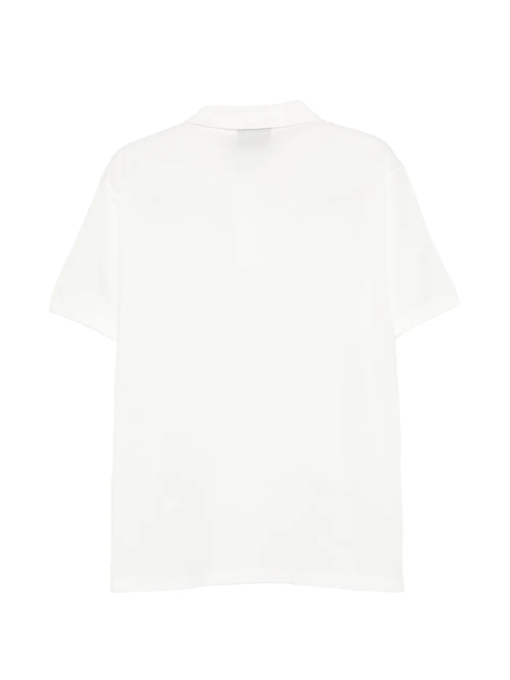 Emporio Armani Poloshirt met geborduurd logo Wit