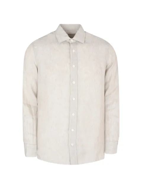Lardini Camicia con effetto délavé