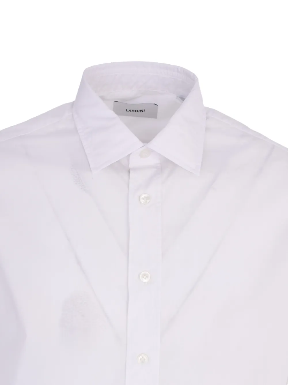 Lardini Verwassen overhemd Wit