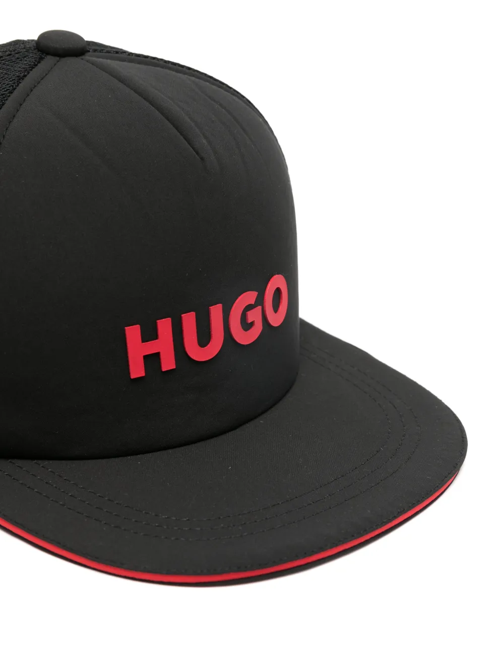  Hugo Kids Logo-print Baseball Cap - Black 