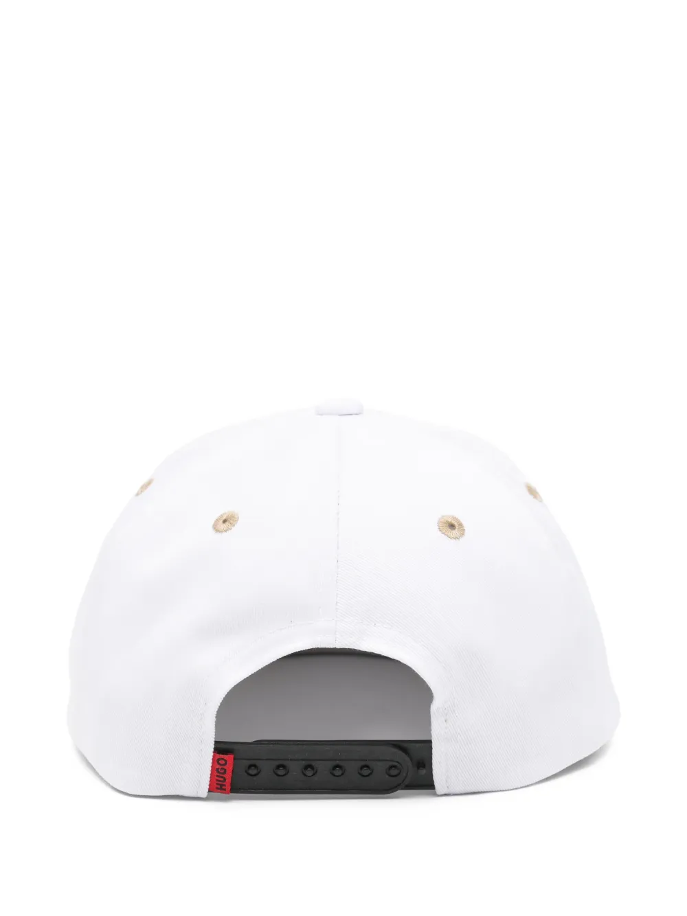  Hugo Kids Logo-embroidered Baseball Cap - White 