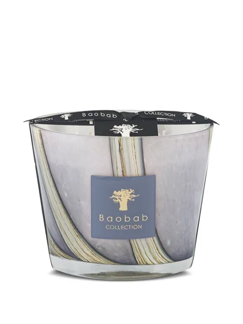 Baobab Collection Brocéliande patterned-print candle