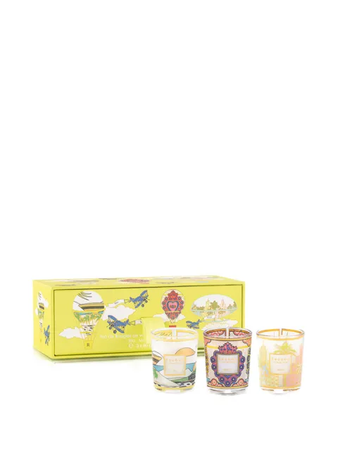 Baobab Collection Travel Trio box candles
