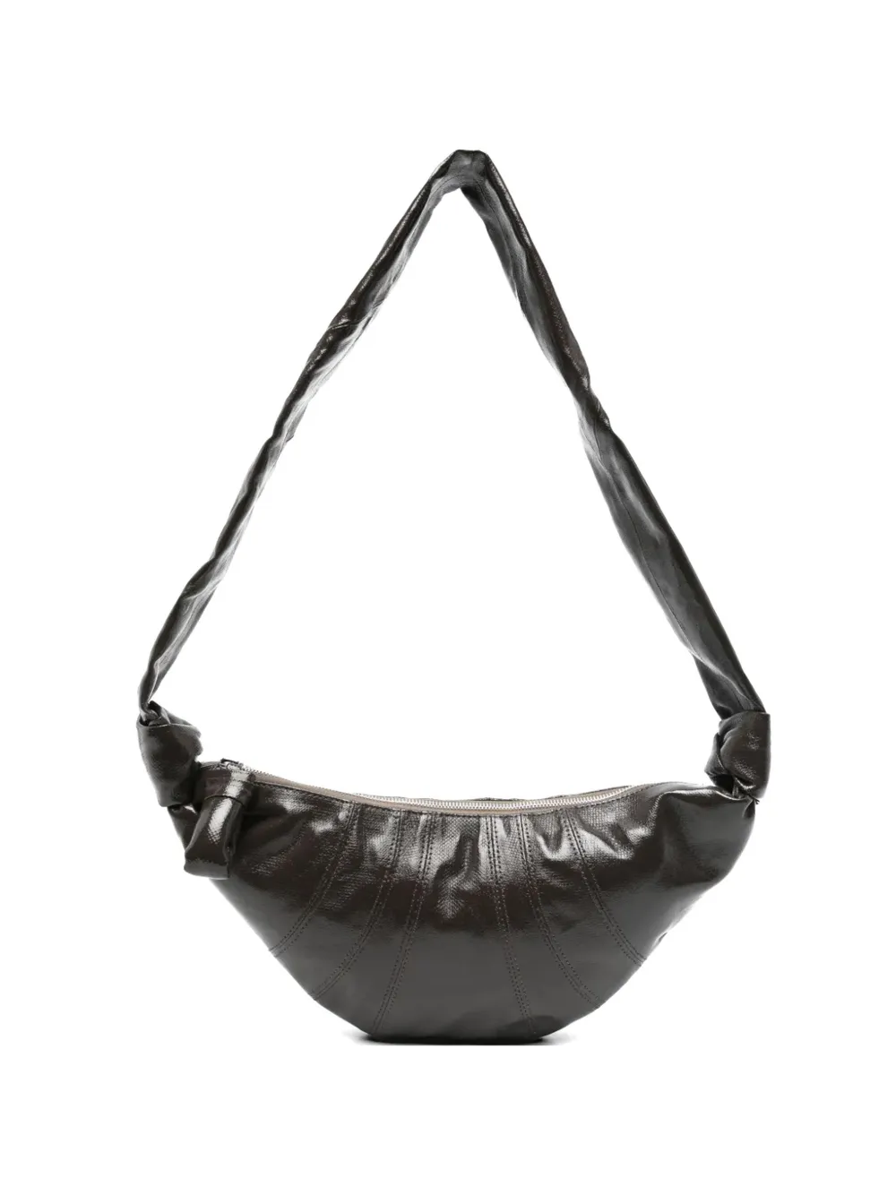 Lemaire Small Croissant Shoulder Bag In Red