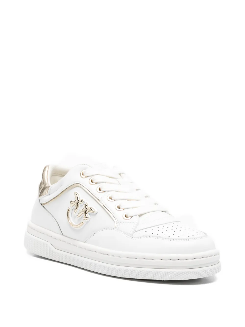 PINKO Sneakers met logoplakkaat Wit