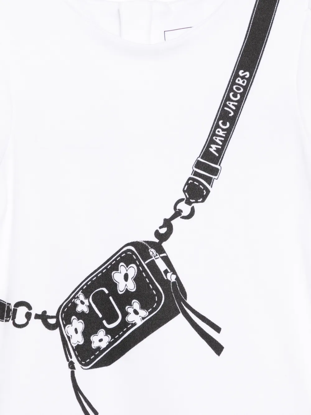 Marc Jacobs Kids Graphic-print Dress - White 