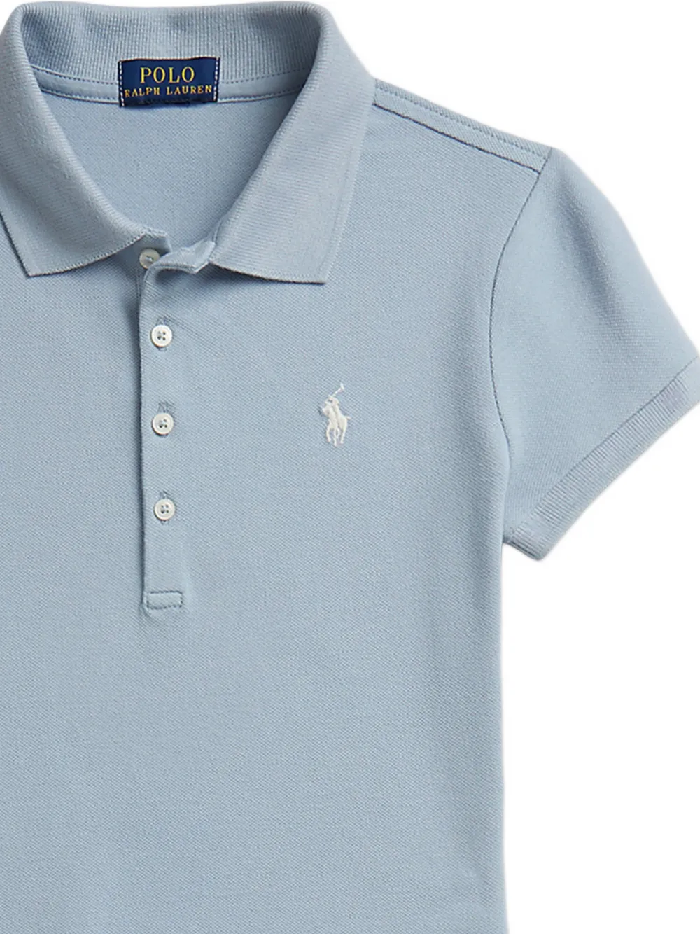 POLO RALPH LAUREN KIDS Jurk met logo Blauw