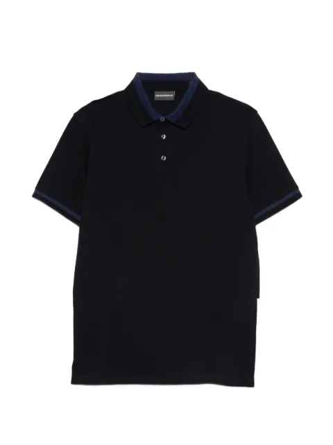 Emporio Armani 반소매 폴로 셔츠