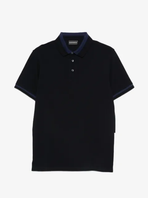 Emporio Armani polo à manches courtes