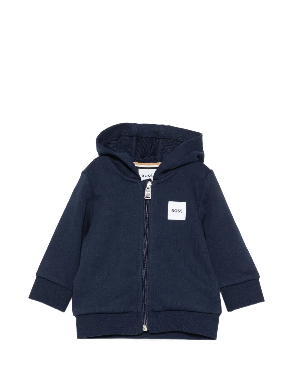 BOSS zip-up hoodie - Blu
