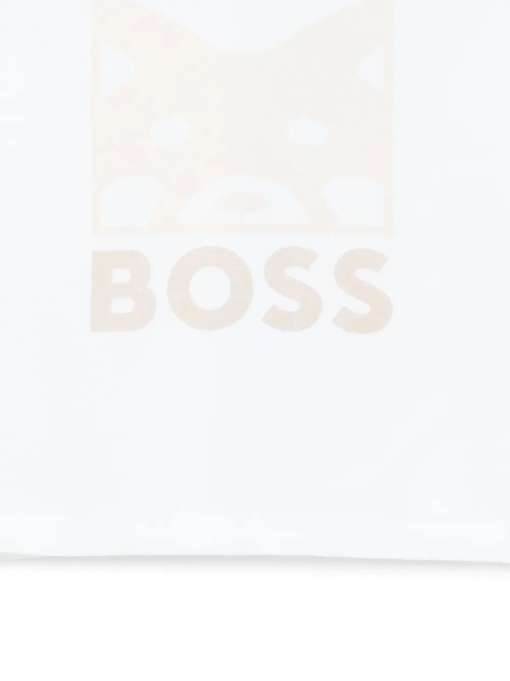  Boss Logo-detail T-shirt - White 