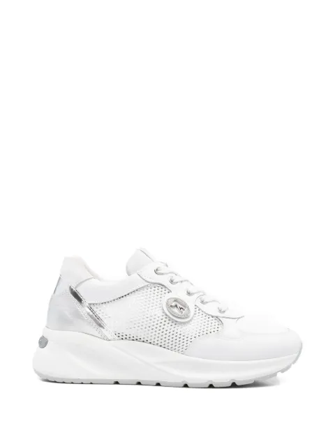 NERO GIARDINI perforated-detail sneakers