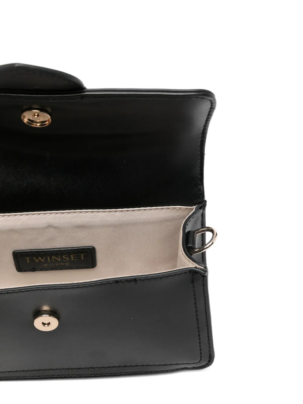 TWINSET Kids Kleine shopper met handvat Zwart