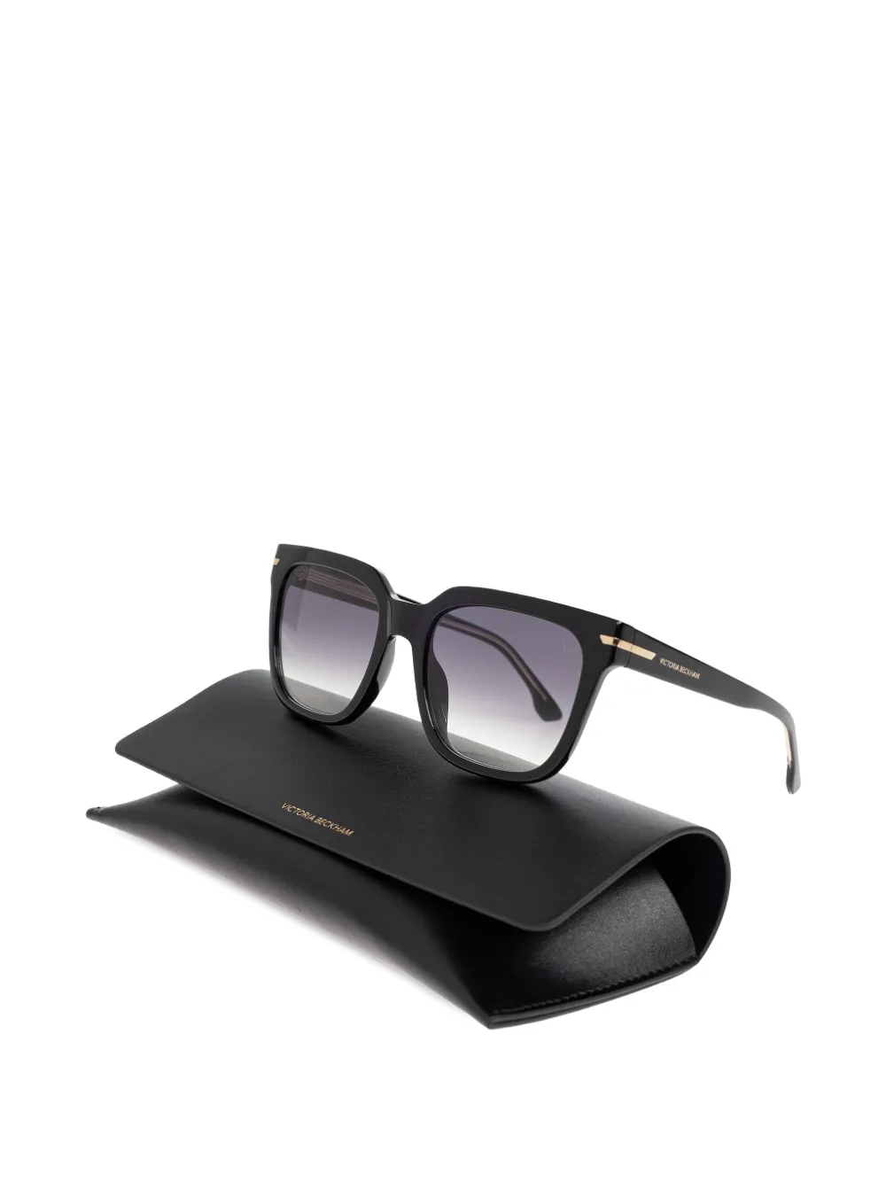  Victoria Beckham Eyewear Square-frame Sunglasses - Black 