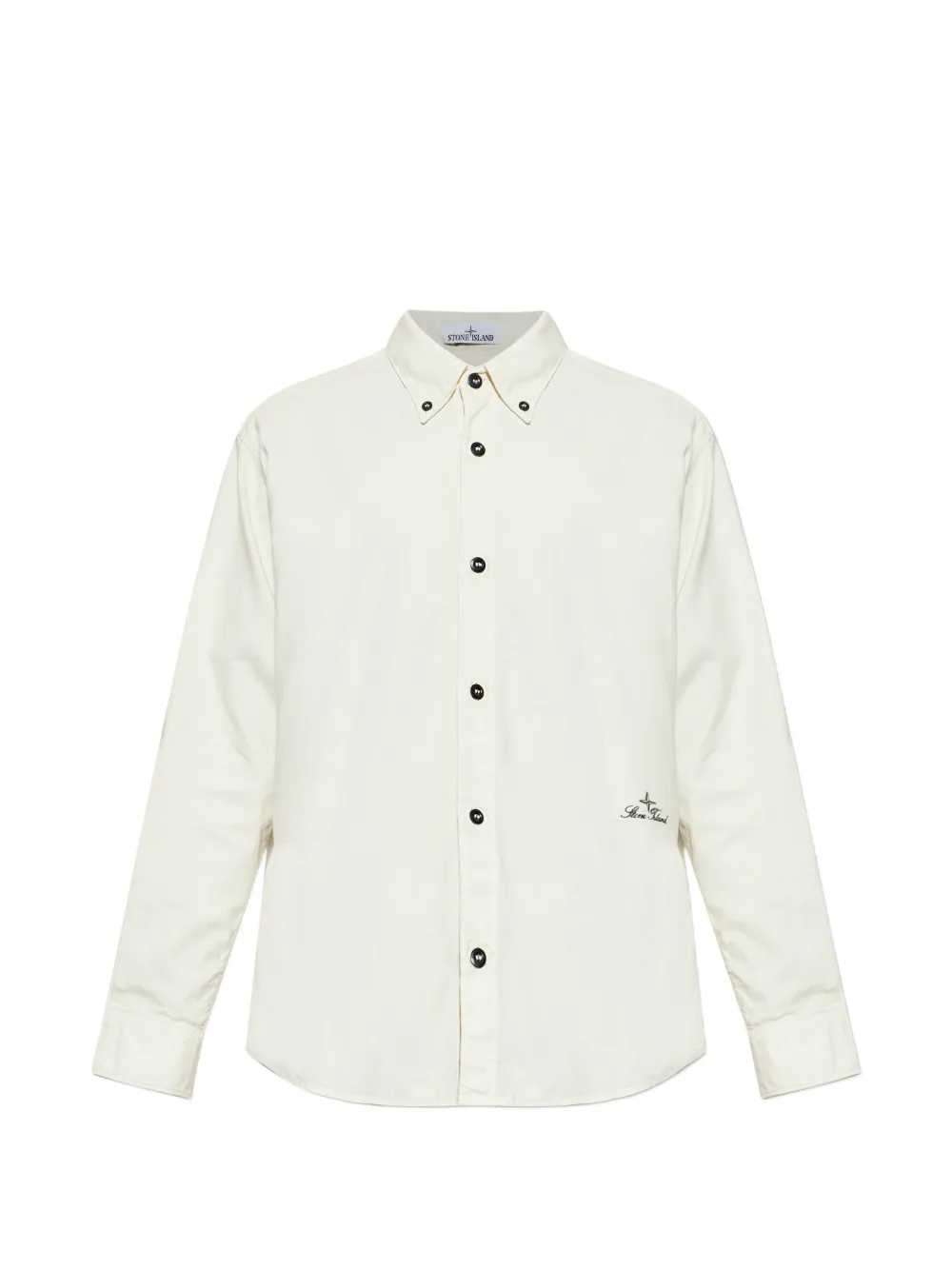 Stone Island buttoned long-sleeves shirt - Toni neutri