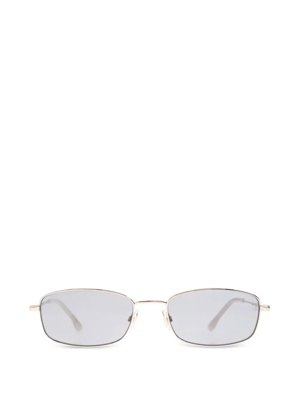 Victoria Beckham Eyewear rectangle-frame sunglasses - Oro