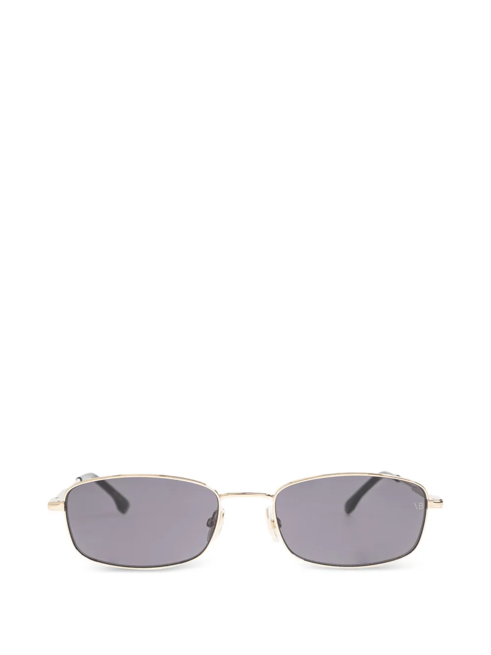 Victoria Beckham Eyewear rectangle-frame sunglasses - Oro