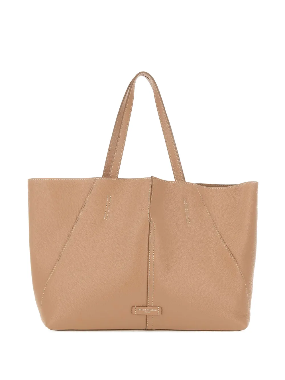 GIANNI CHIARINI large Maia tote bag - Toni neutri