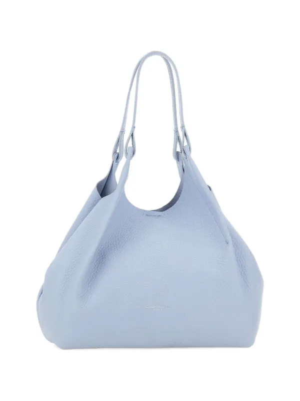 GIANNI CHIARINI Dua レザーショルダーバッグ M | ブルー | FARFETCH JP