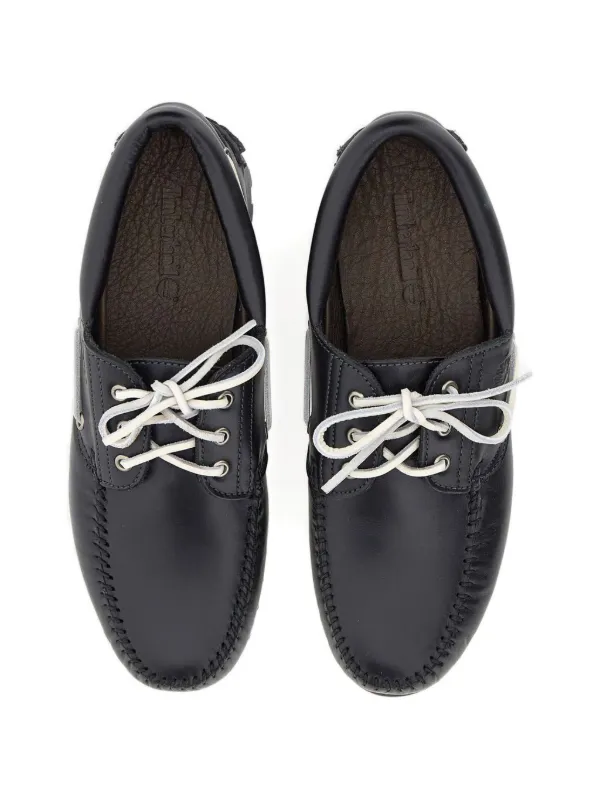 Timberland Road Trip 3-Eye Lug Handsewn デッキシューズ | ブラック 