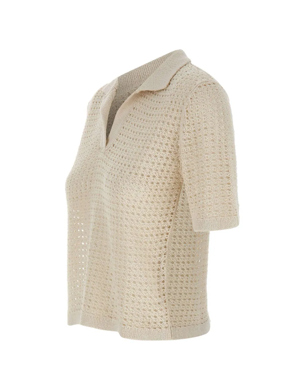  Eleventy V-neck T-shirt - Neutrals 