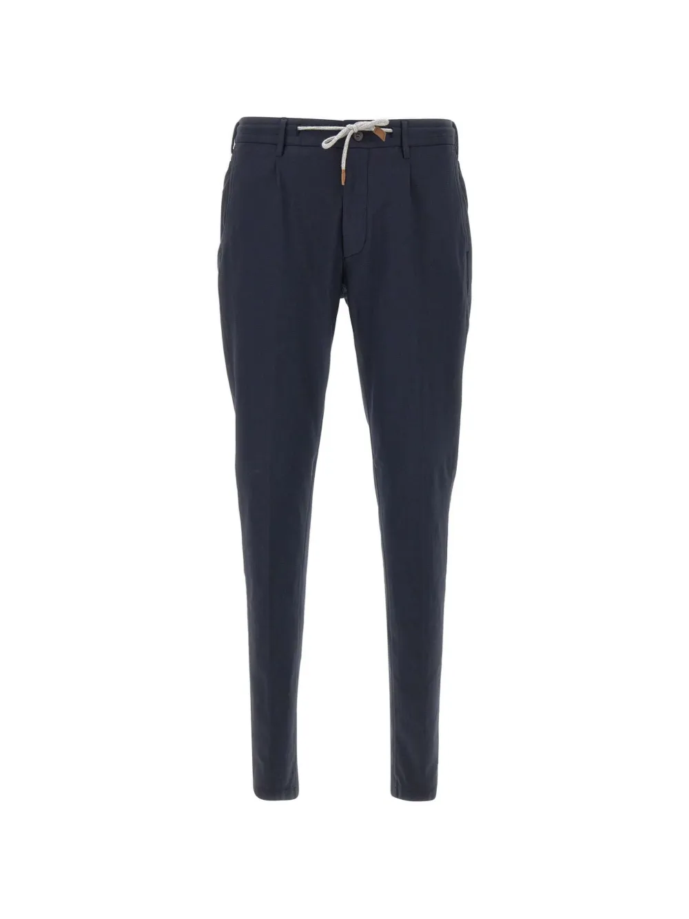 Eleventy drawstring flap-pocket trousers - Blu