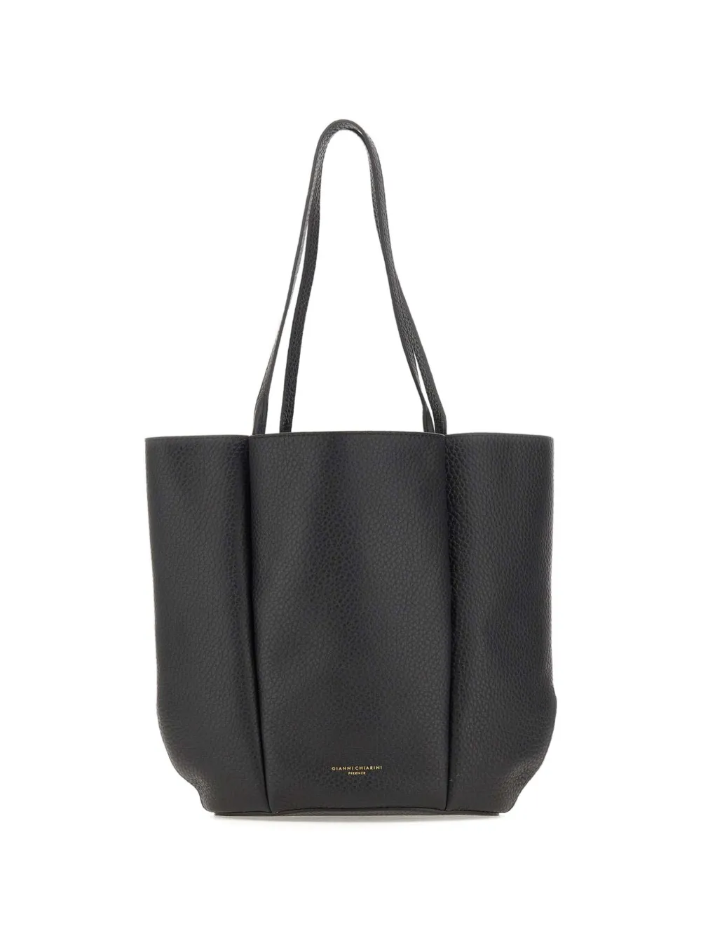 GIANNI CHIARINI Lily leather shoulder bag - Nero