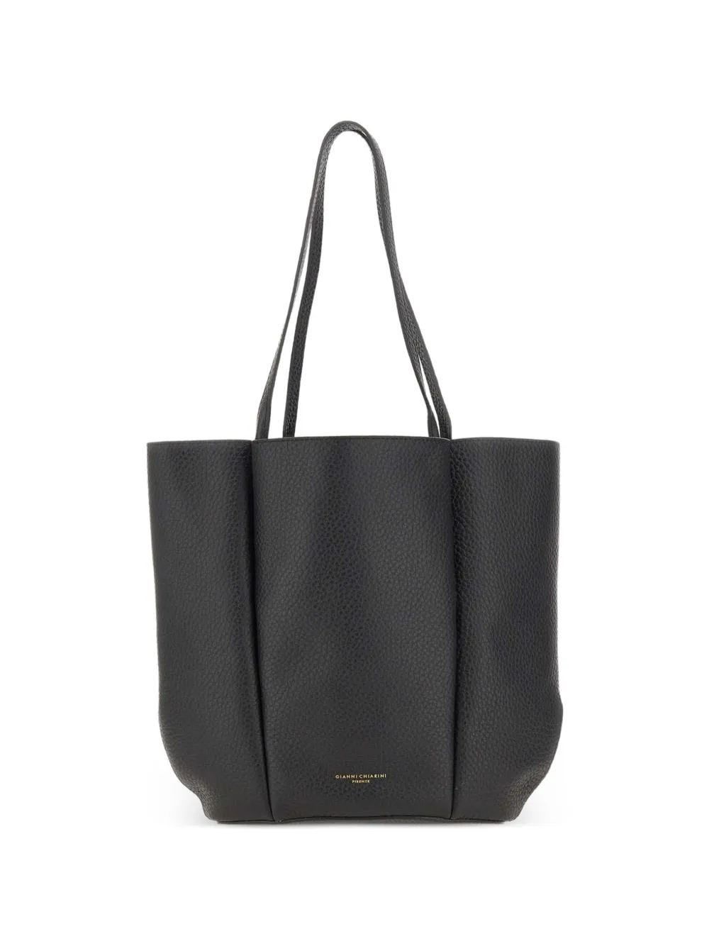GIANNI CHIARINI Lily leather shoulder bag - Nero