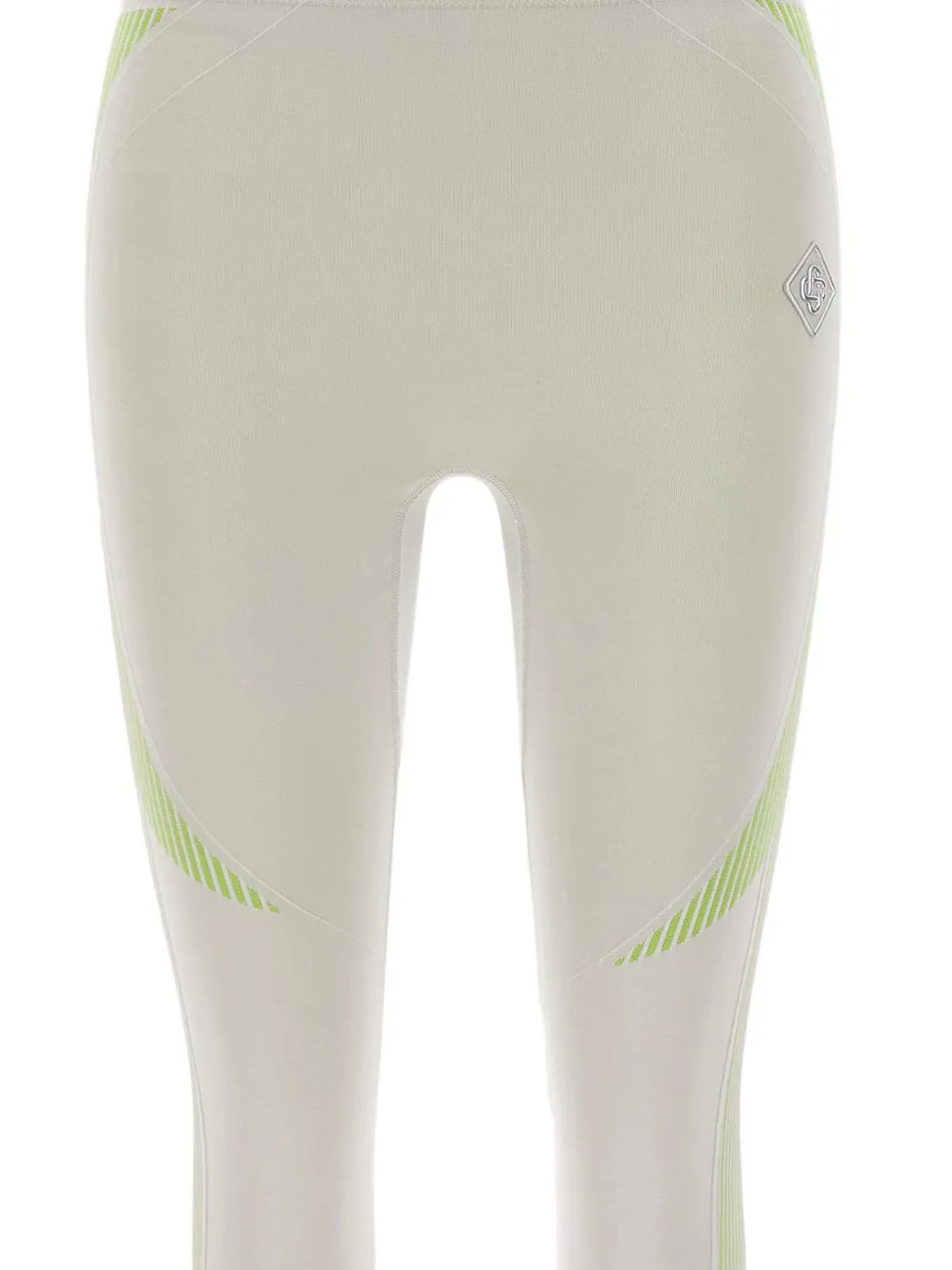 Casablanca Legging met logopatch Beige