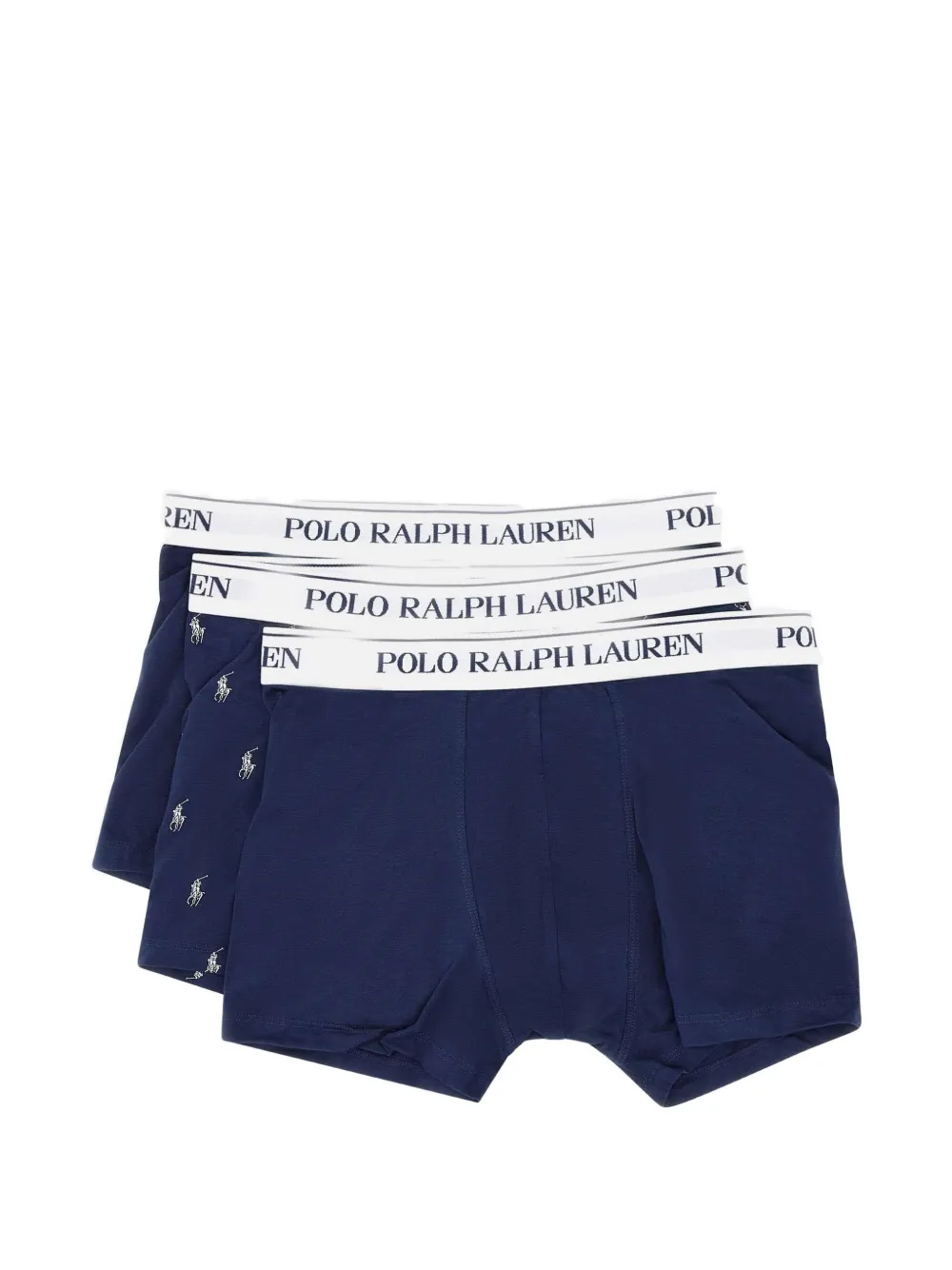 Polo Ralph Lauren logo-detail boxers (pack of three) - Blu